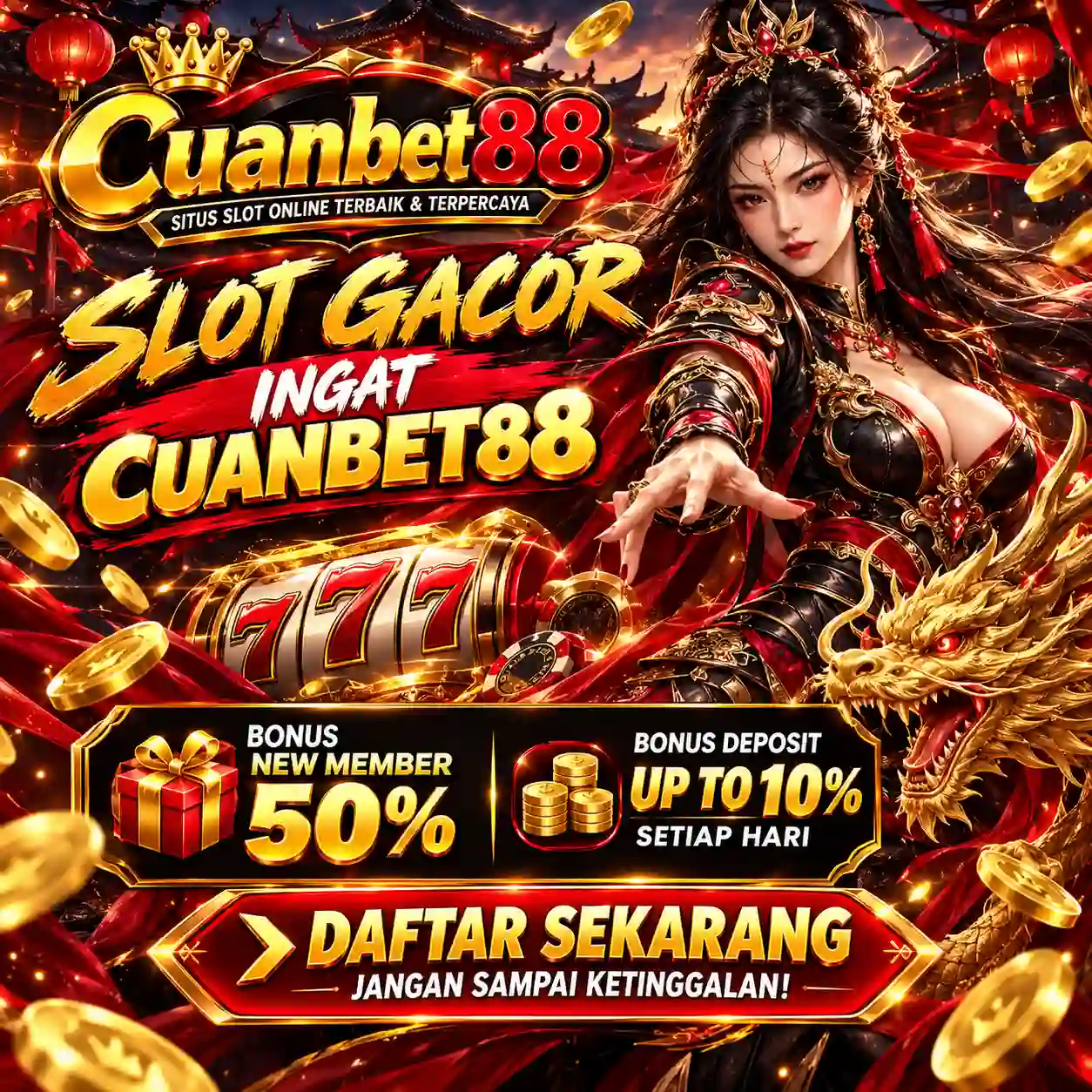 CUANBET88: Situs Slot88 Resmi Gampang Menang Andalan Link Slot Gacor Hari Ini
